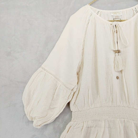 NEW STARLING REINE Simply Free Playsuit Cream Summer Romper P4006 - Picture 5 of 11